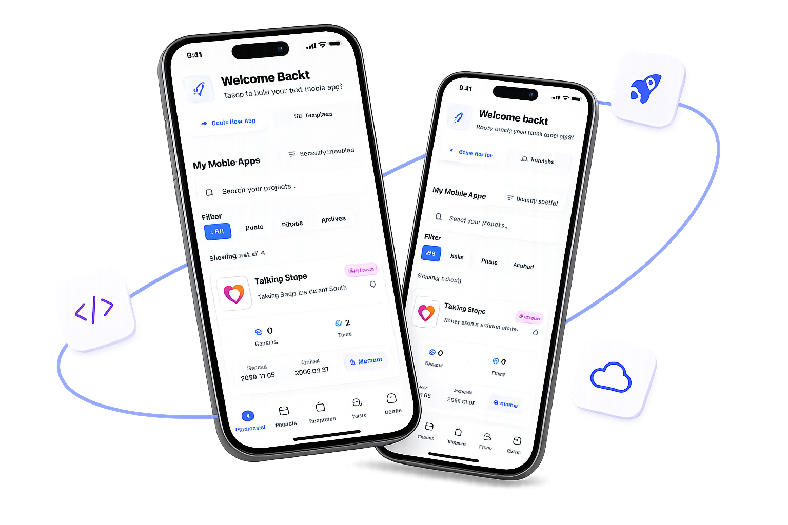 CodeDrop mobile app preview